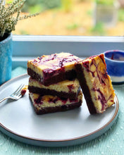 Load image into Gallery viewer, Berry Ripple Cheesecake Brownies