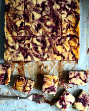 Load image into Gallery viewer, Berry Ripple Cheesecake Brownies