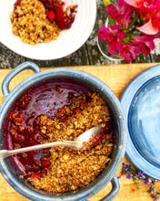 Load image into Gallery viewer, Apple, Blackberry & Cinnamon Crumble (Frozen)
