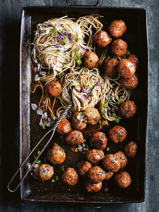 Sticky Soy & Ginger Pork Meatballs